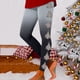 thumbnail image 1 of WILLBEST Leggings de Yoga para Mujer, Cintura Alta, Suaves, Elásticos, Cómodos, con Estampado Navideño Y Diseño de Bloques de Color 1953 Mediana, 1 of 4