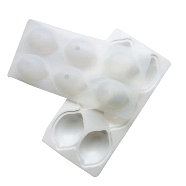 Bewildely 1 par de moldes para pan, Mousse, pasteles, magdalenas, dulces, moldes para manualidades con azúcar, utensilios para hornear, hogar, cocina, Herramientas y accesorios para hornear 6 ranuras Bewildely HA075139-02