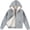 Grey, variant on Girls' Sweatshirt - Super Soft Plush Sherpa Zip Up Hoodie Sweatshirt (7-16)