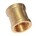 thumbnail image 1 of Conector de acoplamiento de doble entrada ón de 1/2 pulgada Sunnimix Conector de conexión de tubería de latón, 1 of 5