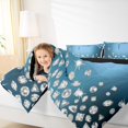 thumbnail image 4 of Feelyou Chic Princess Fashion Queen Comforter Set, Glitter Sequin Print Bedding Sets, Teen Adult Girl Female Reversible Bedding Comforter Set, Luxury Bedroom Decor, 3pcs, 4 of 8