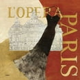 thumbnail image 3 of Hristova, Albena 20x20 Black Modern Framed Museum Art Print Titled - Paris Dress - L Opera, 3 of 5