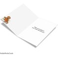 thumbnail image 2 of WWS-- Carte de Vœux avec Enveloppe pour Hommes et Femmes (4.63 x 6.75 Pouces) - Homme Pain d'Épice Douloureux C2609GWG, 2 of 4