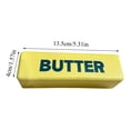 thumbnail image 2 of Butter Stick Squishy Cube, Anxiety Relief Sensory Cube, Stress Relief Cube Squeeze Butter Cube Set Slow Rising Soft Fidget Toys for Stress Relief Anxiety Sensory Gifts for Adults, Butter, 2 of 6