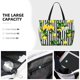 thumbnail image 3 of Easygdp Lemons on Striped Bolsa de Viaje de Playa de Gran Capacidad, Bolsa Tote Perfecta para la Playa, Escapadas de Fin de Semana y Viajes, 3 of 7