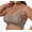 02-Coffee, variant on Women's Plus Size Wireless Bras, Seamless Full Coverage Supportive Comfort No Underwire Everyday Bra