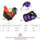 thumbnail image 3 of Moyic Arnés de pato y pollo, chaleco elástico transpirable para gallina, cómodo cinturón de entrenamiento para mascotas, portátil, para Juegos de accesorios de baño Púrpura M, 3 of 6