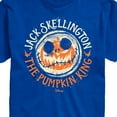 thumbnail image 3 of The Nightmare Before Christmas - Jack Skellington Pumpkin King - Men's Short Sleeve Graphic T-Shirt, 3 of 5