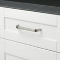 thumbnail image 3 of GlideRite 5-1/16 in. (128mm) Center-Center Curved Cabinet Bar Pull, Satin Nickel - 4843-128-SN, 25 Pack, 3 of 4