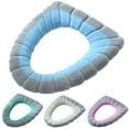 thumbnail image 1 of Gwong hogar 4pcs universal blandable showing asiento de asiento de inodoro grueso Hotel Hotel Closestool almohadilla Gwong 21054131, 1 of 7