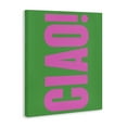 thumbnail image 4 of Stupell Industries Ciao Pink & Green Text & Numbers Painting Wrapped Canvas Art Print Wall Art, 30 x 40, 4 of 8