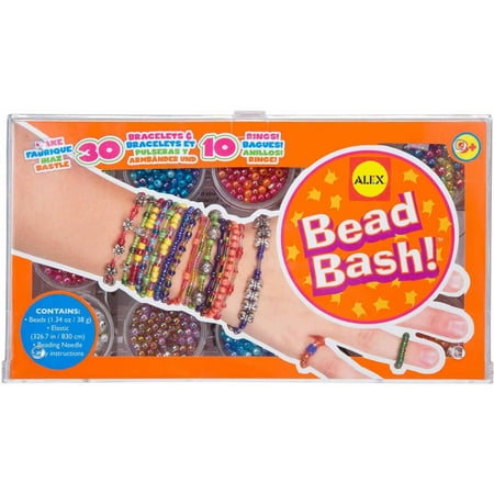 ALEX Toys Do-it-Yourself Wear Bead Bash Deep Jewelry Kit