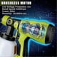 thumbnail image 4 of Paint sprayer for ryobi 18v battery cordless handheld hvlp paint gun 1000ml container no battery, 4 of 5