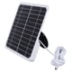 thumbnail image 5 of Panel Solar De Pared, IP68 Resistente Al Agua, Fácil Instalación, Soporte Ajustable, Cargador De Panel Solar Con Cable De 9,8 Pies Para Cámara De Seguridad, 5 of 7
