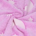 thumbnail image 6 of Stars Pattern Soft Cozy Polyester Blanket for Boys Girls, All Seasons Gifts Blanket for Kids.(2.5x3.3ft) [Purple], 6 of 7
