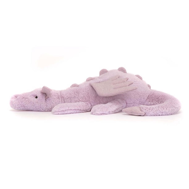 Jellycat Lavender Dragon Huge Stuffed Animal 23.6