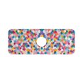 thumbnail image 7 of Yayeee Faucet Mat for Kitchen Sink 14.7" Diatomite Long Splash Guard Pad, Yellow Colorful Circles, 7 of 7