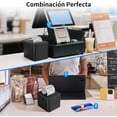 thumbnail image 3 of Impresora Termica Portátil, 5 Rollos, Bluetooth y USB Impresora de Recibos, Impresora de Tickets con Corte Automático, 58MM Mini Impresora de Etiquetas, Material de oficina, iOS/Android/Windows, 3 of 12