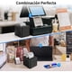 thumbnail image 3 of Impresora Termica Portátil, 5 Rollos, Bluetooth y USB Impresora de Recibos, Impresora de Tickets con Corte Automático, 58MM Mini Impresora de Etiquetas, Material de oficina, iOS/Android/Windows, 3 of 12