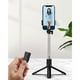 thumbnail image 5 of Estabilizador de soporte de de teléfono con luz con telemando inalámbrico Rotación de 360  degree 20 lámparas LED Inalámbrico para Negro, 5 of 7