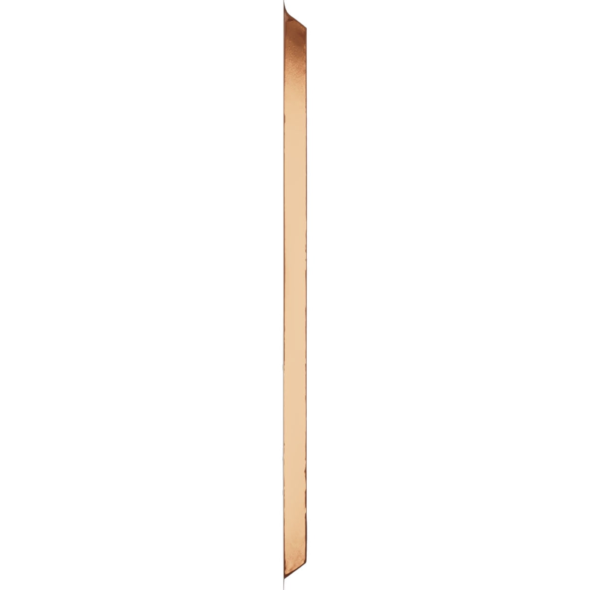 Ekena Millwork 19 5/8"W x 19 5/8"H Multiplex EnduraWall Decorative 3D Wall Panel, Bright Coat Copper (12-Pack for 32.04 Sq. Ft.)