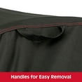 thumbnail image 5 of 58 Inch Gas Grill Cover for Backyard Grill Heavy Duty Waterproof, Fits Gills up to 55 Inch, Fade & Weather Resistant BBQ Cover, Black, 5 of 8