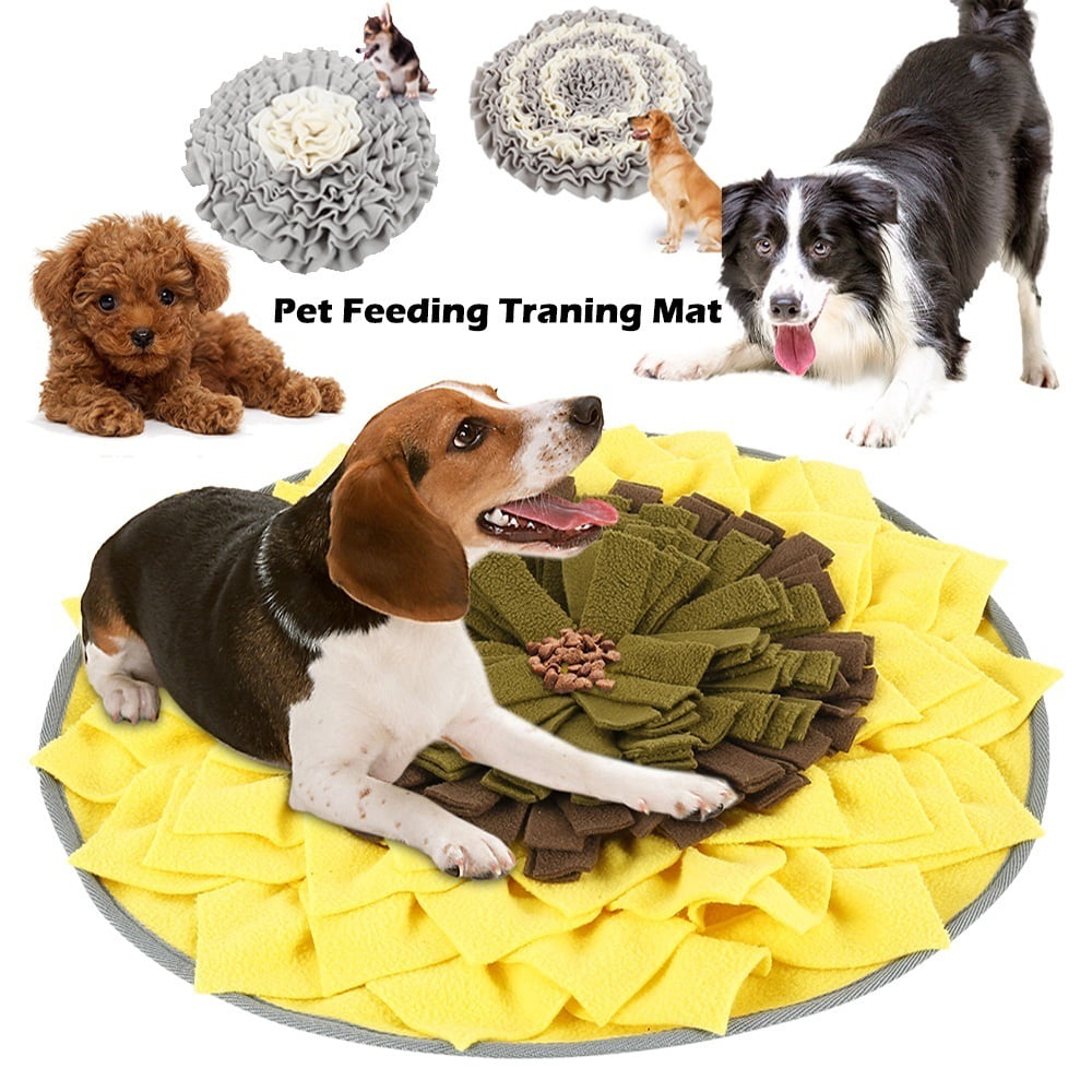 Washable Interactive Dog Toys Pet Snuffle Mat Feeding Traning Mat Dog Nosework Feed Mat Stress