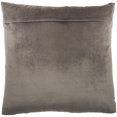 thumbnail image 2 of Nourison Sofia Dark Grey Decorative Throw Pillow , 20"X20", 2 of 5