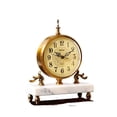 thumbnail image 1 of Premium Table Clock Decor Silent Desk Clock For Kitchen, Bathroom, Living Room, Bedroom, Office, 1 of 4