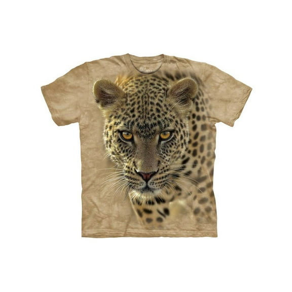 Tan 100% Cotton On The Prowl Realistic Graphic T-Shirt NEW