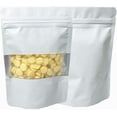 thumbnail image 1 of czcpp-Matte Sacs de Fenêtre Debout en Mylar Refermable pour Fermeture Éclair, Stockage Alimentaire en Vrac 50 Pcs, 1 of 4