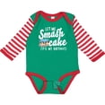 thumbnail image 3 of Inktastic Let Me Smash Cake Its My Birthday Boys Long Sleeve Baby Bodysuit, 3 of 5