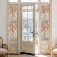 thumbnail image 2 of Orange Grey Forest Window Privacy Film, Grey Modern Art Oil Painting Static Cling UV Sun Blocking Heat Control Window Tint Day and Night, Non-Adhesive One Way Windows Privacy Cover 17.7''x78.7'', 2 of 7