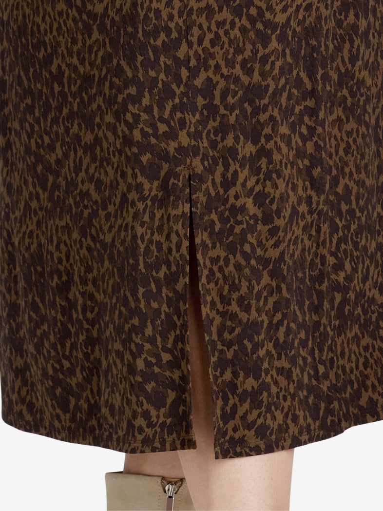 Terra & Sky Women's Plus Size Knit Midi Skirt, Sizes 0X-4X