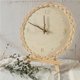 thumbnail image 4 of Reloj De Pared Digital Silencioso Creativo De Ratán A La Moda Japonesa, Reloj De Pared Decorativo Simple Para Casa De Familia, Colgante De Pared Noticed HA018571-00, 4 of 7