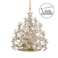 thumbnail image 2 of Fwttom Acrylic Reindeer Christmas Tree Ornament Lighted Hanging Decor with Crystal Like Festive Holiday Tree Accessory, 2 of 3
