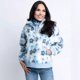 thumbnail image 3 of Sudaderas de mujer Otoño Invierno 2024 Rayas Dulces Suéteres Coreanos de Cuello en V Sudaderas con Capucha Gruesas y Sueltas Vestidos Ropa de Mujer, 3 of 5