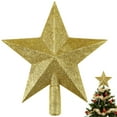 thumbnail image 3 of Gymnture Gold Glitter Star Tree Topper for Christmas Decoration, 3 of 10