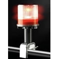 thumbnail image 5 of Solar Strobe Warning Light 360 Degree - Super Bright Waterproof IP48 for Construction Traffic Dock Marine Wireless - Constant On or Flashing (Red), 5 of 6