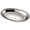 28 Cm (silver), variant on Aoqianlan Stainless Steel Oval Fish Platter Deepened Serving Dish Microwave Safe Stackable