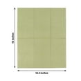 thumbnail image 4 of BalsaCircle 50 Sage Green Plain Soft 2 Ply Dinner Table Cocktail Paper Napkins Party Events Reception Decorations, 4 of 8