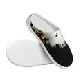 thumbnail image 3 of KLL Happy Halloween 1 Pattern Adult Unisex Cozy Slippers,Fuzzy Slip-on Slippers TPR Sole Slippers Comfort Plush Home Footwear for Indoor & Outdoor-8, 3 of 7