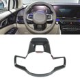 thumbnail image 1 of Steering Wheel Trim, Car Interior Steering Wheel Trim Carbon Fiber Pattern   High Temperature  Comfortable Touch Easy Clean  for Vehicle, 1 of 8
