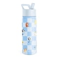 thumbnail image 1 of Botella de agua Simple Modern Bluey Kids Straw de 500 ml con aislamiento, 1 of 7