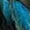 Lake Blue, variant on Festival Faux Feather Skirt Punk Gothic Style Hand-Stitched Design Stage Performance Punk Gothic Mini Short Skirt