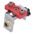 thumbnail image 4 of 3 in 1 Woodworking Drilling Locator Round Doweling Connector Drill Guide Jig Positioner, 4 of 14