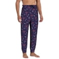 thumbnail image 5 of Sweatpants for Men - Palms Hawaiian Beach Adjustable Elastic Band Mens Joggers With Pockets, Athletic Workout Gym Casual Track Pants for Men, 5 of 7