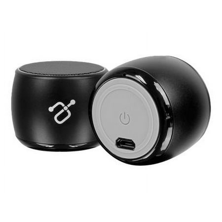 Aluratek - DYNAMITE Portable Bluetooth Speaker (2-Pack) - Black