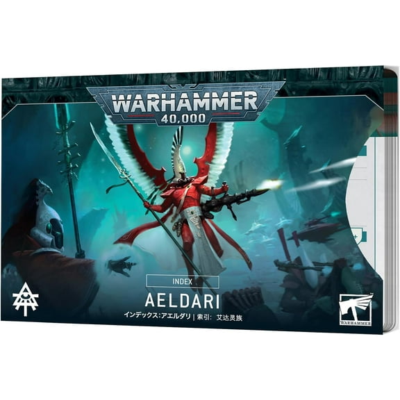 OOP - GW 40k Index Cards Aeldari (10th)