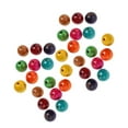 thumbnail image 4 of OULII 800Pcs Wooden Beads For Jewelry Making Kids Assorted Color Round Shape, 4 of 8
